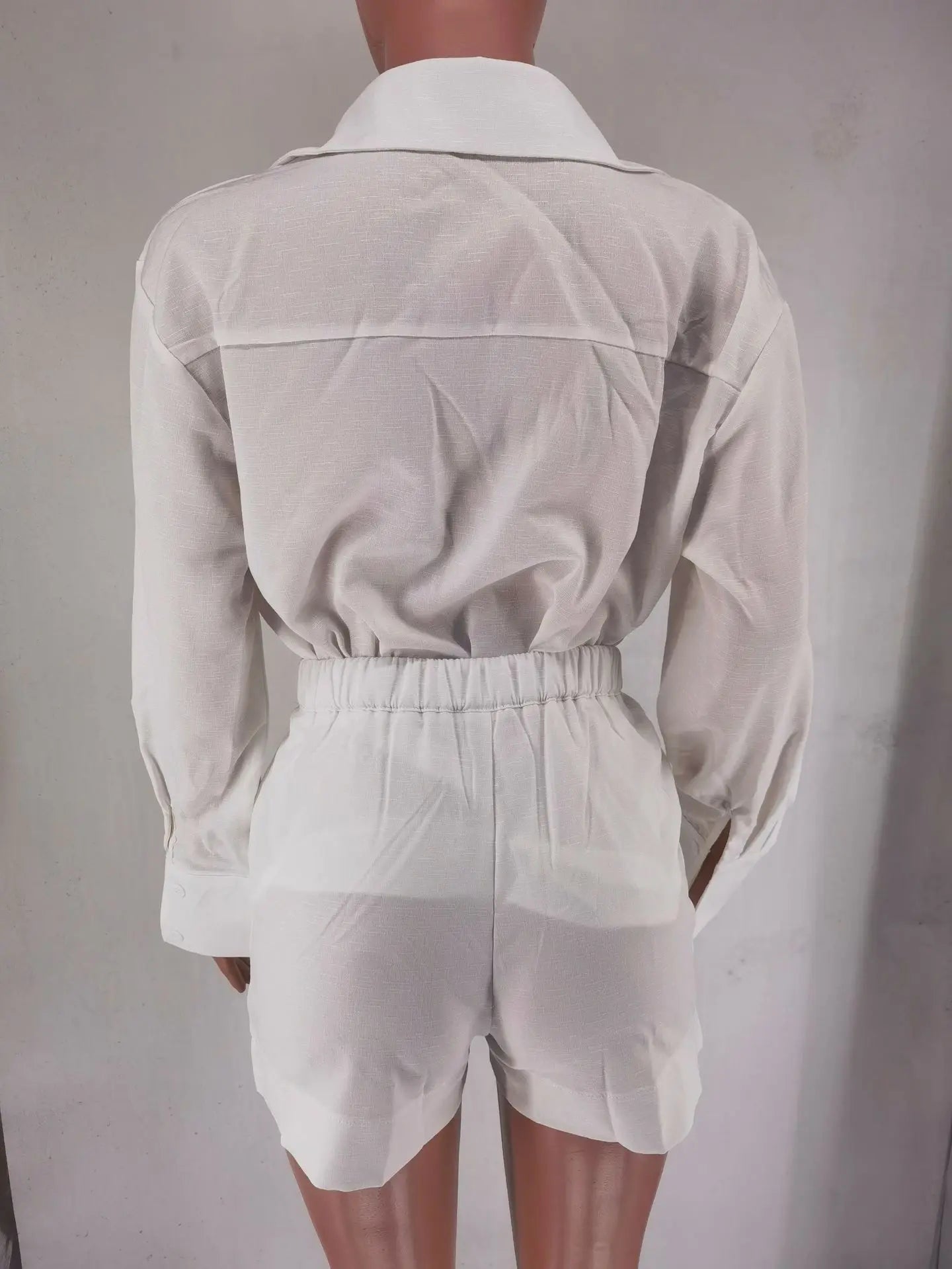 2 Pieces Set - Casual Short Pant with Shirt