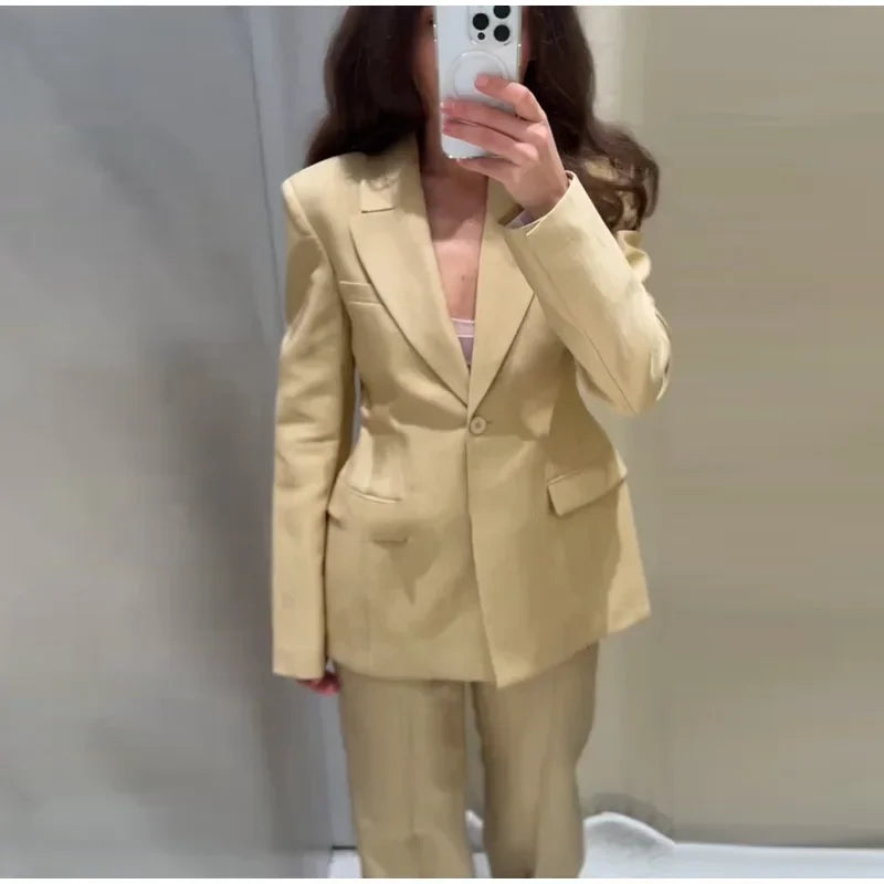 Suit Jacket - Woman Set Casual