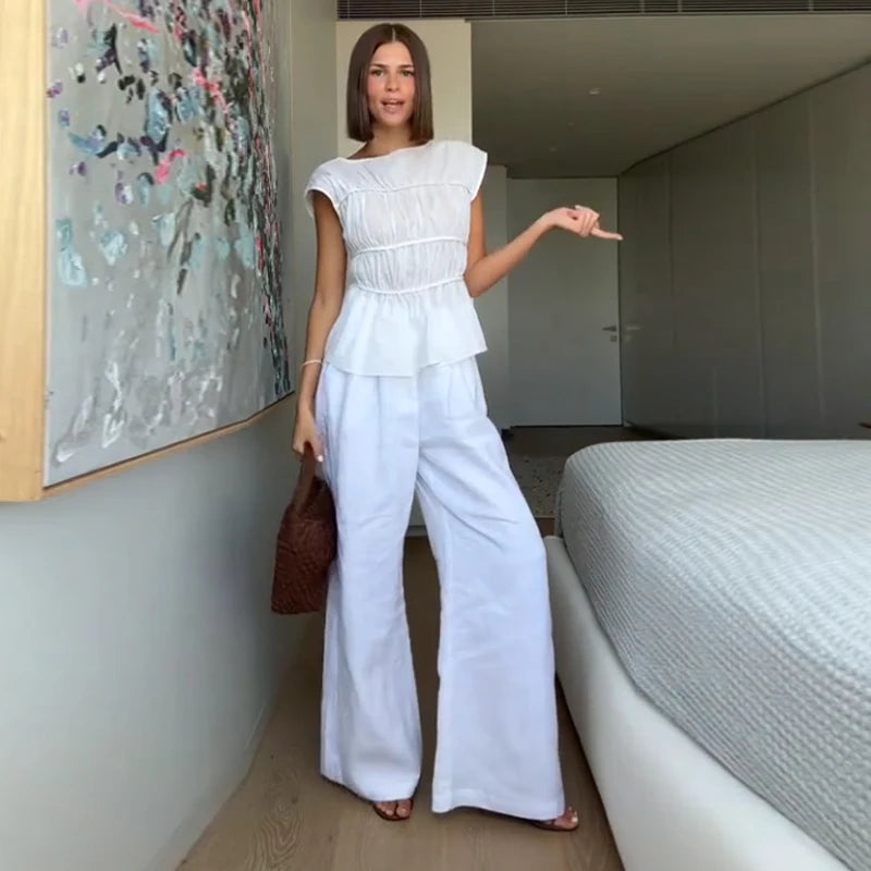 Casual Suits - Summer Elegant 2 Pieces Set