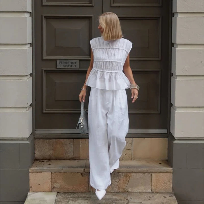 Casual Suits - Summer Elegant 2 Pieces Set
