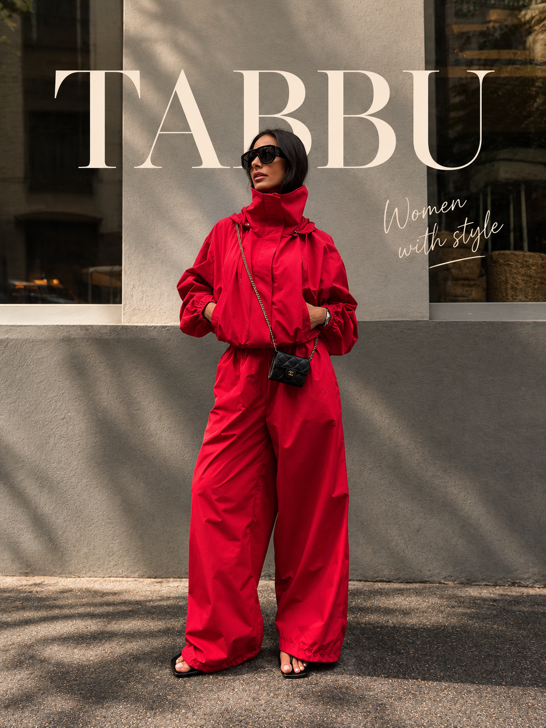 THE red CO-ORD set