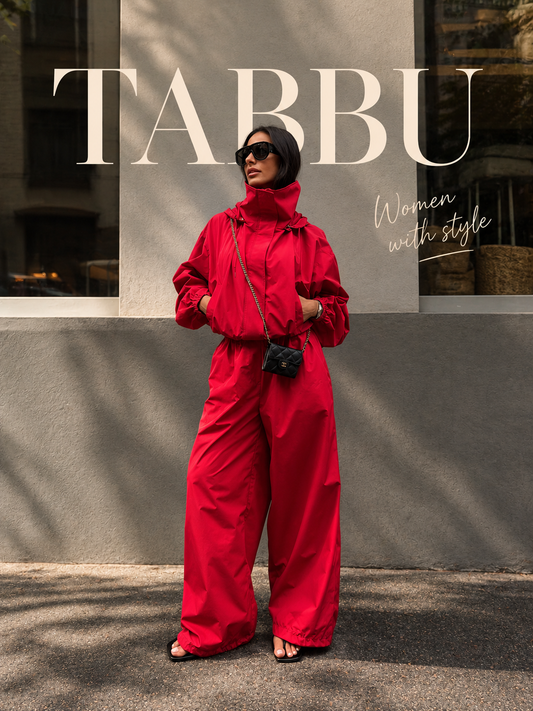 THE red CO-ORD set