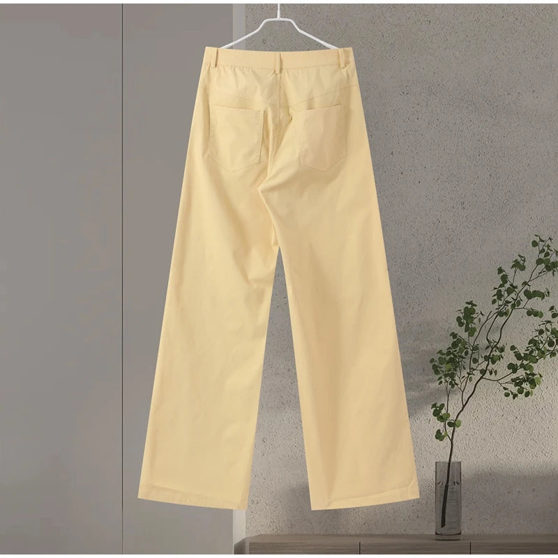 Street Fashion-Vest Pants