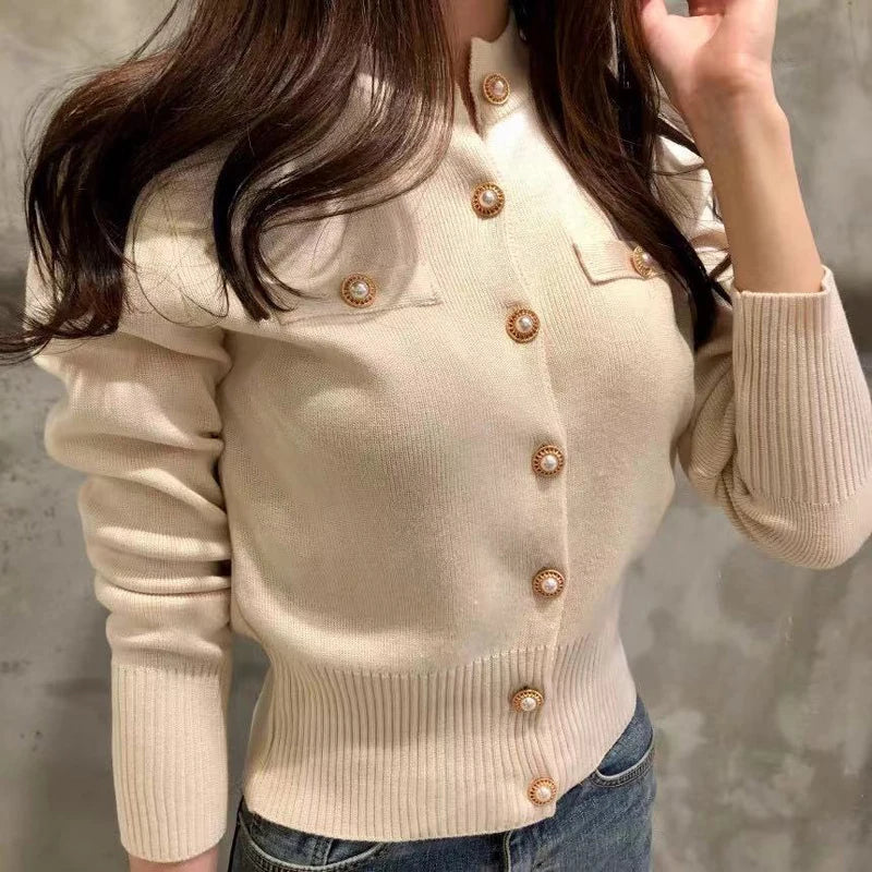 Long Sleeve - Cardigans Knitted Coat