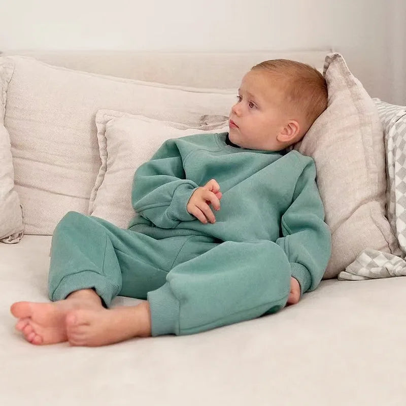 Winter Sports COTTON Set- Boys Girls Warm Suit