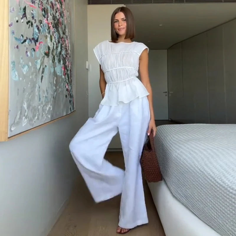 Casual Suits - Summer Elegant 2 Pieces Set