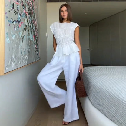 Casual Suits - Summer Elegant 2 Pieces Set