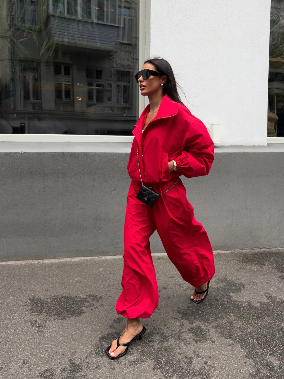 THE red CO-ORD set