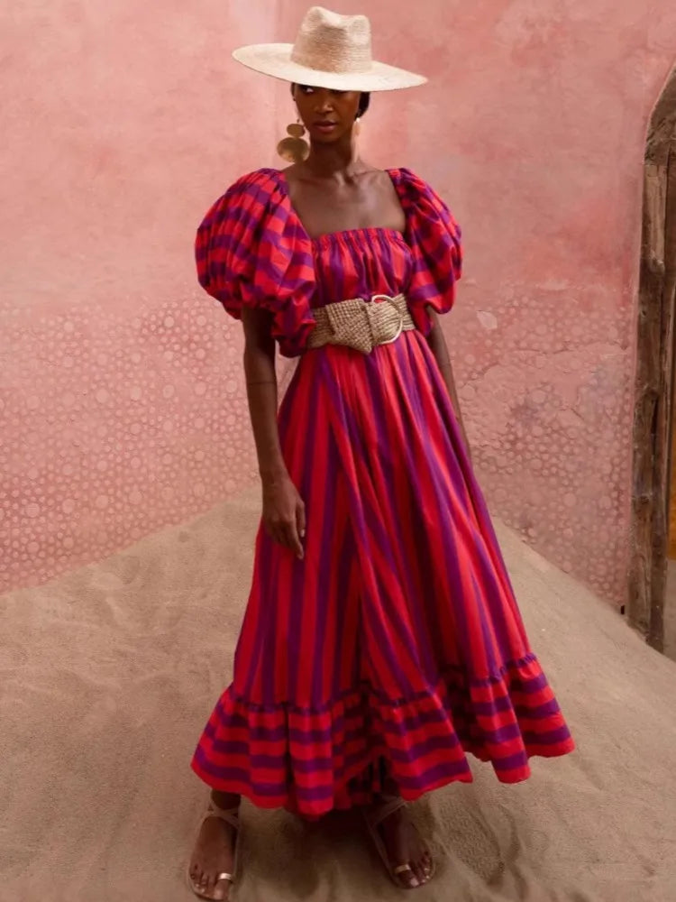 Print Beach Holiday Dresses Cover-Up