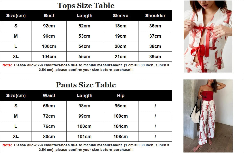 Cartoon Cray Printing Long Pants Set - Sets