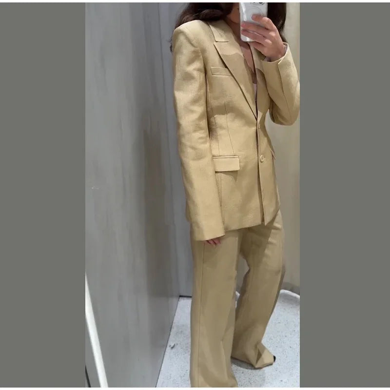Suit Jacket - Woman Set Casual