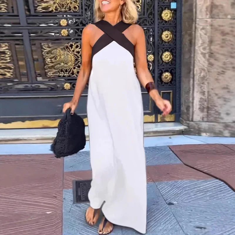 Long Dress - Off Shoulder Hollow Party