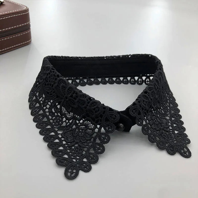 Fake Collar Shirt -False Collar Woman Lace Tie