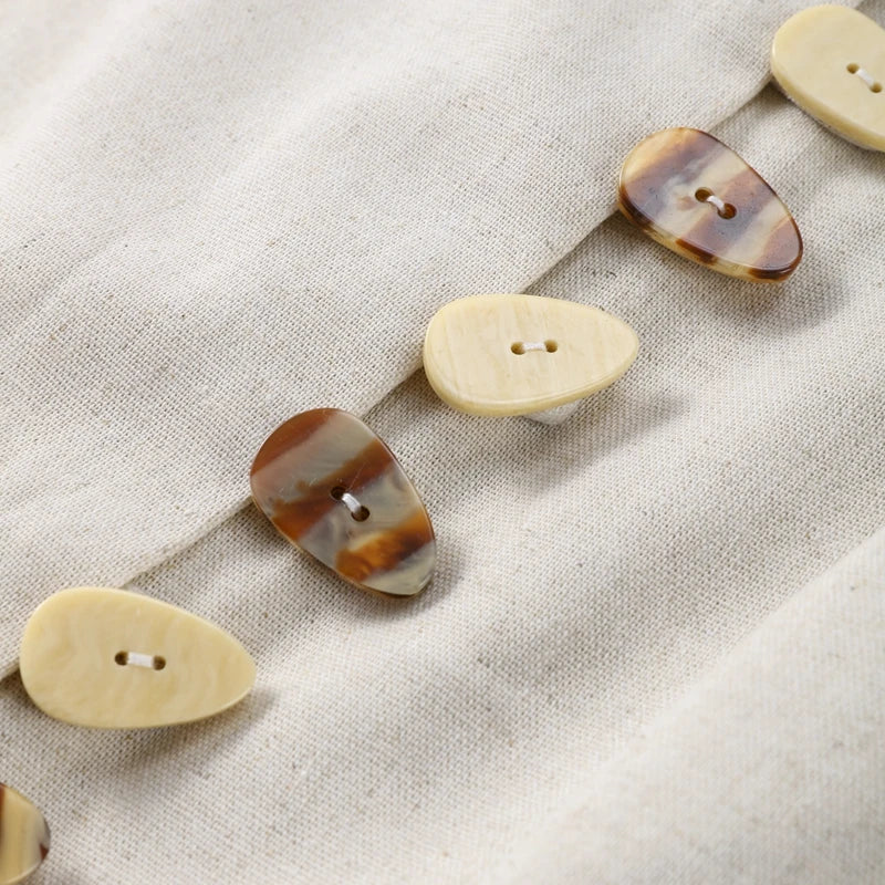 Cotton Linen Vest -Soft Solid Sets 2 Pieces