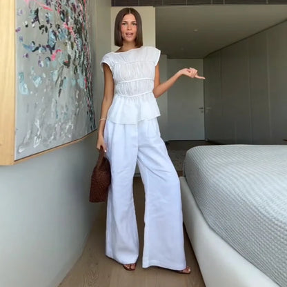 Casual Suits - Summer Elegant 2 Pieces Set