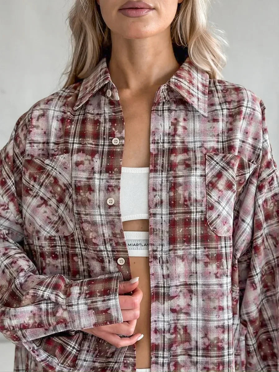 Spring  Autumn - Street Retro Shirt