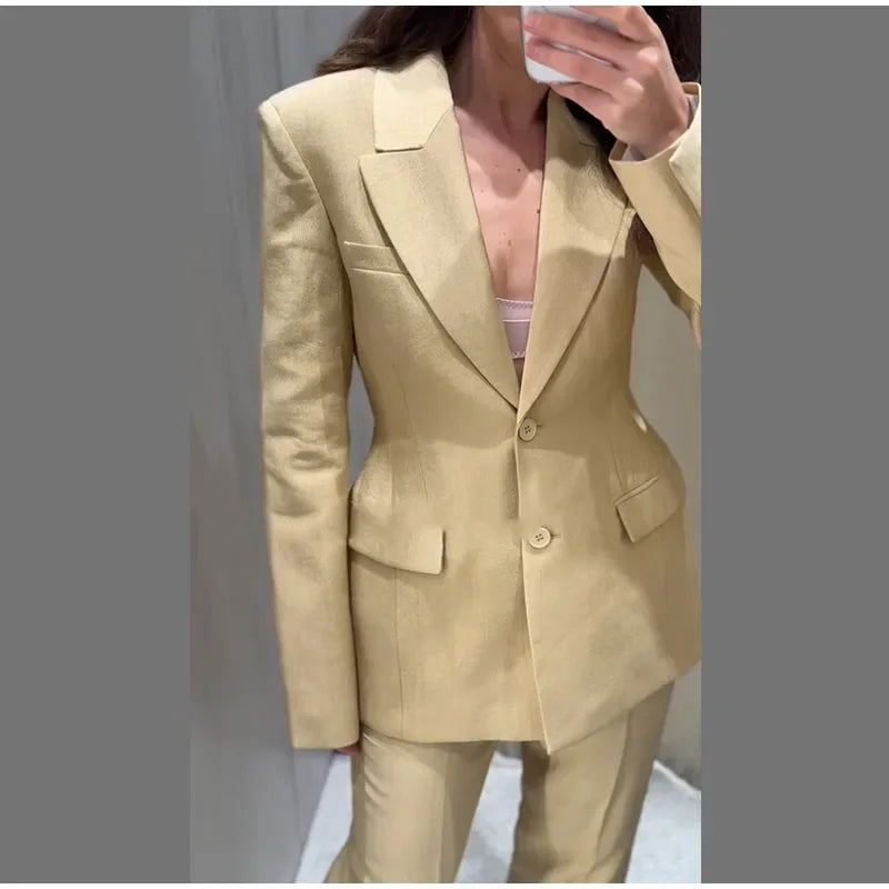 Suit Jacket - Woman Set Casual
