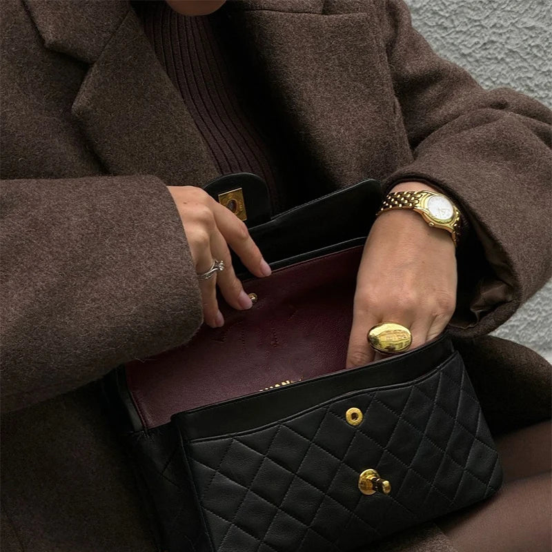 Maxi Coat - Lapel Pockets