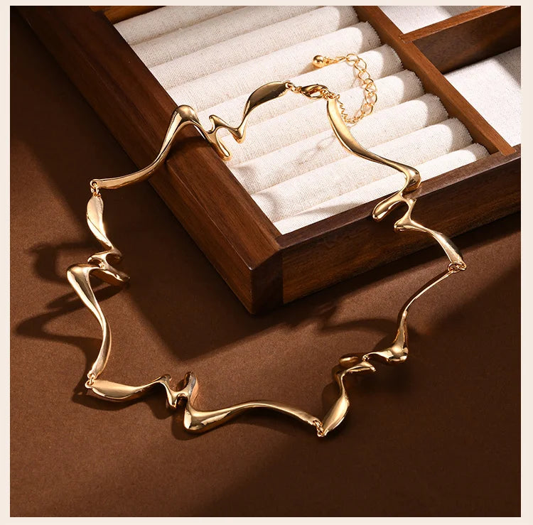 Punk Wave - Irregular Arm Bracelet