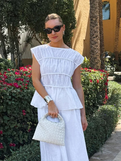 Casual Suits - Summer Elegant 2 Pieces Set