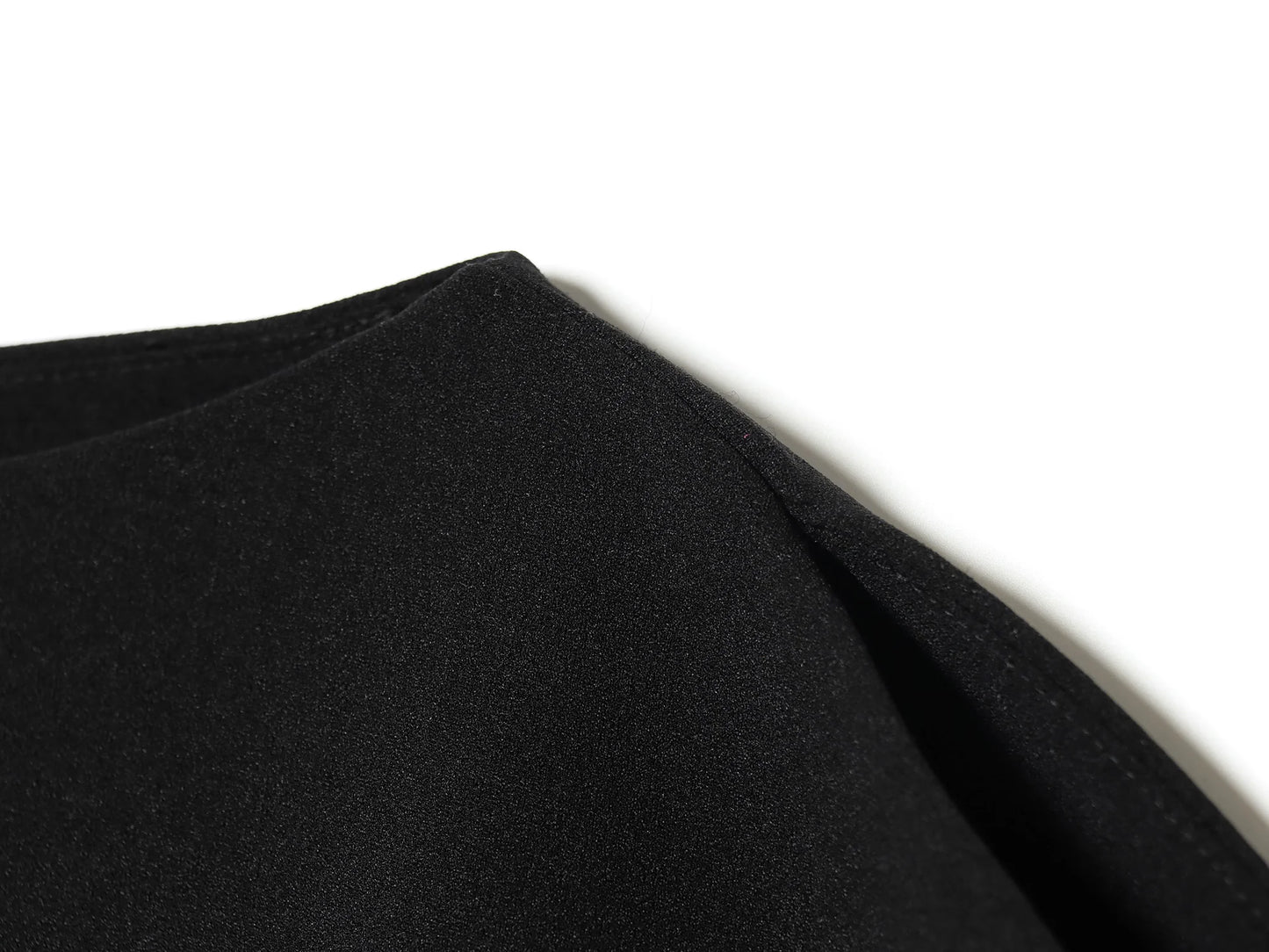 Puff Sleeve Blouse -Asymmetrical Hem