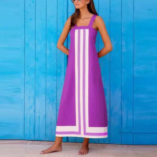 Beach Dress - Contrast Color