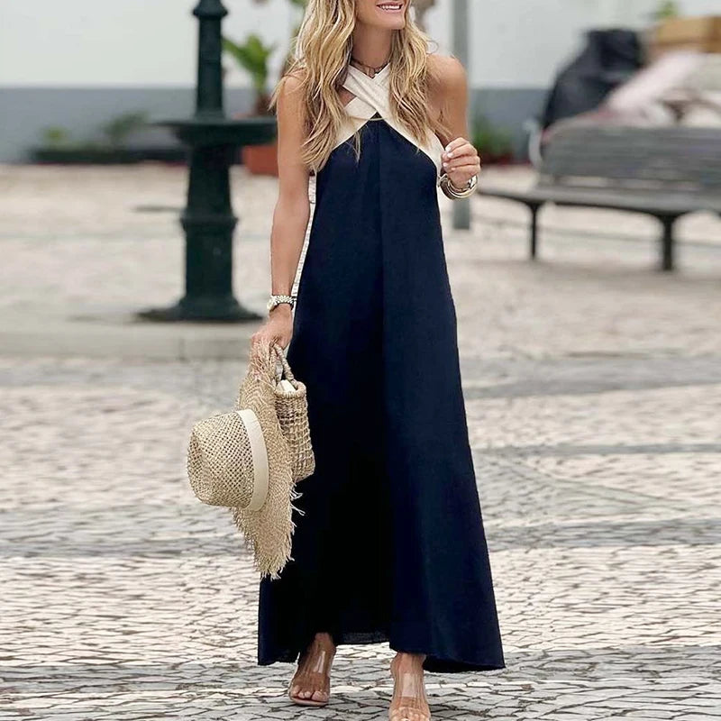 Long Dress - Off Shoulder Hollow Party