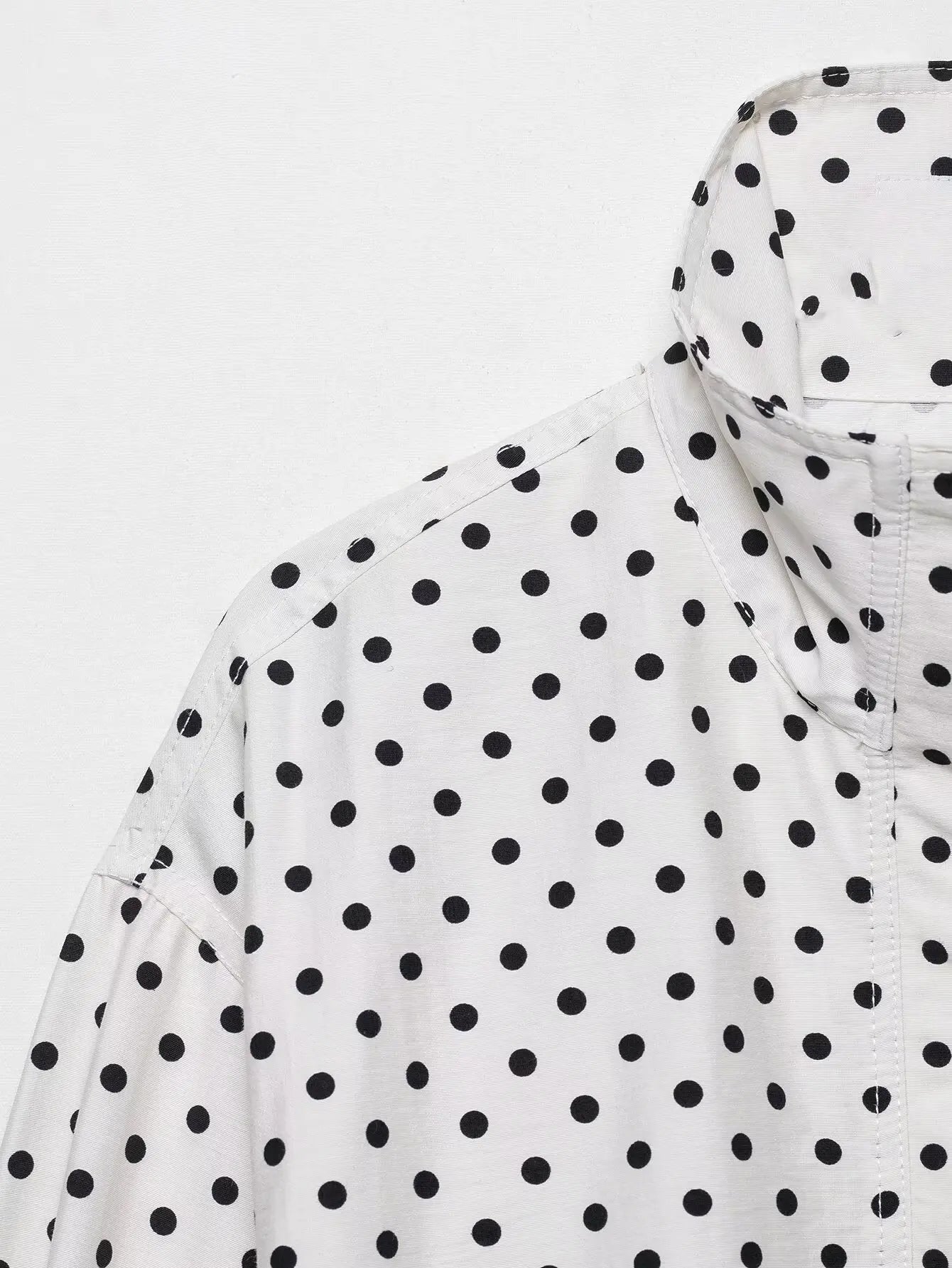 Casual Coats - Fashion Polka Dot Printed Jacket