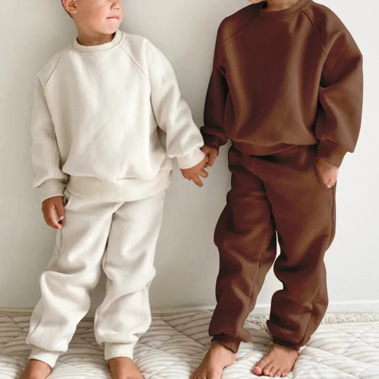 Winter Sports COTTON Set- Boys Girls Warm Suit