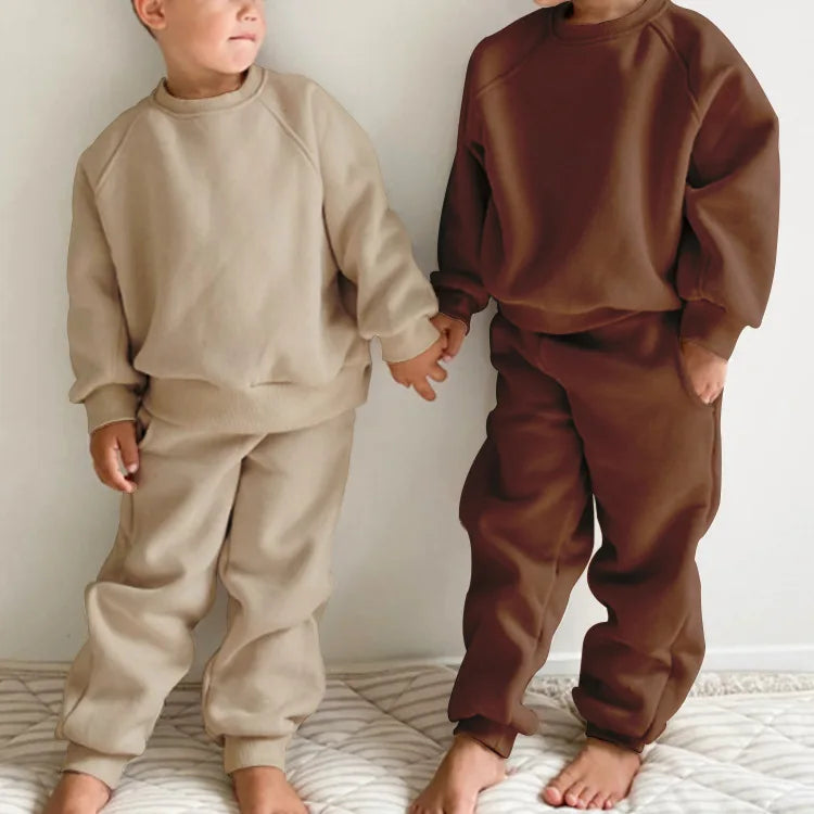 Winter Sports COTTON Set- Boys Girls Warm Suit