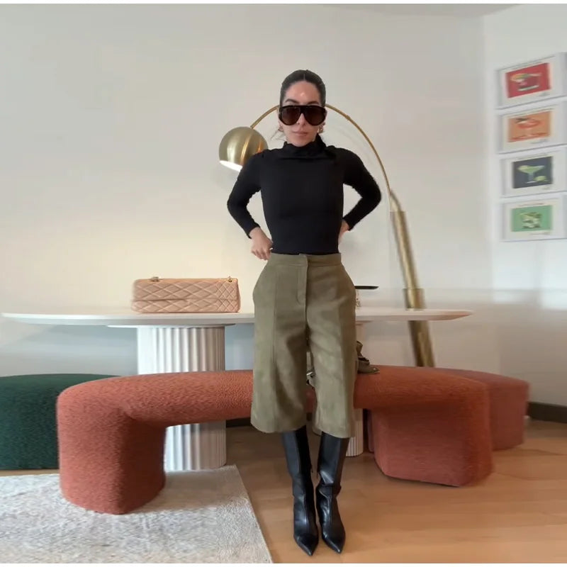 Long Sleeves Jacket -Sets Baggy