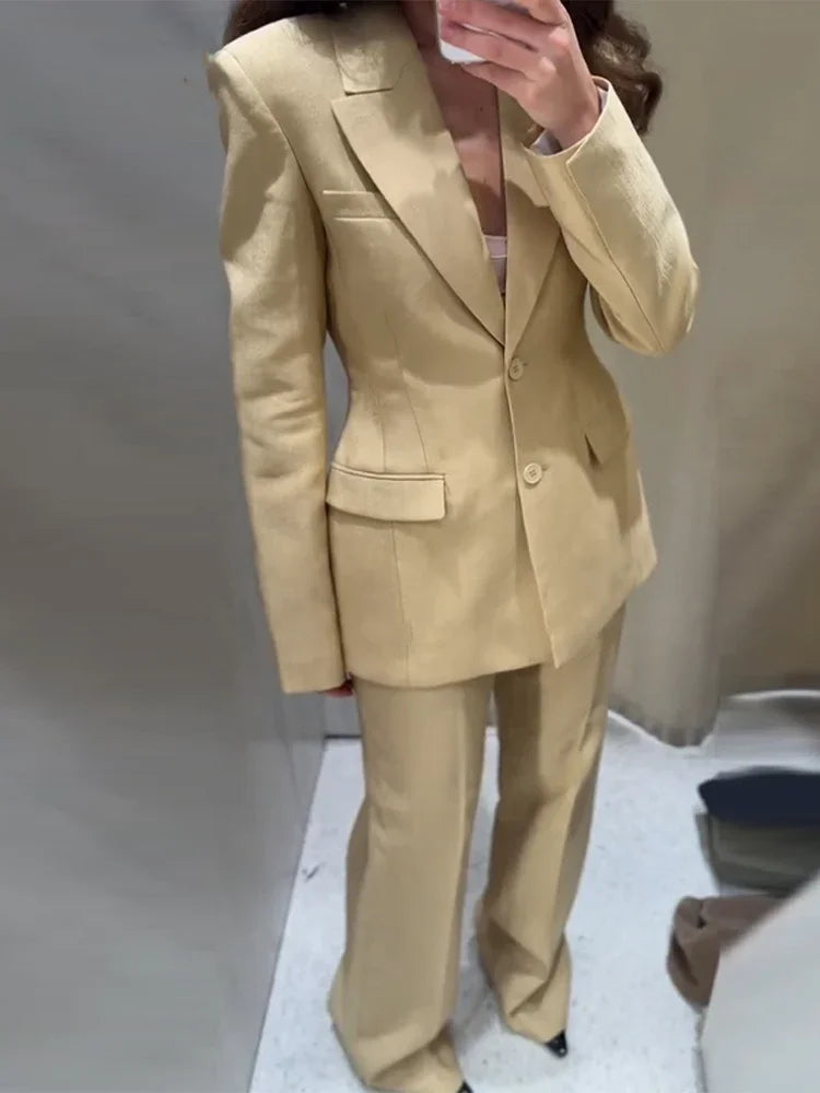 Suit Jacket - Woman Set Casual