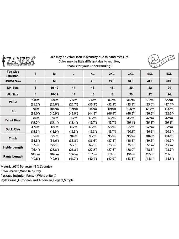 Pocket Bottoms- Pants Elegant