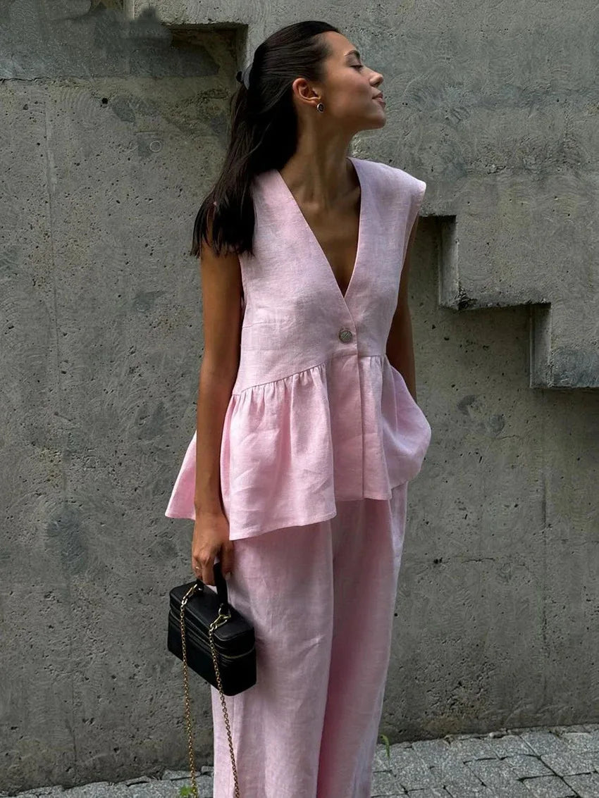 Top + Pants - Set Suits