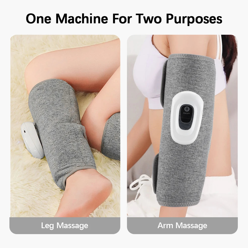 Wireless 360° Air Pressure Calf Massager- Eletric 3 Mode Airbag Compresstion Leg