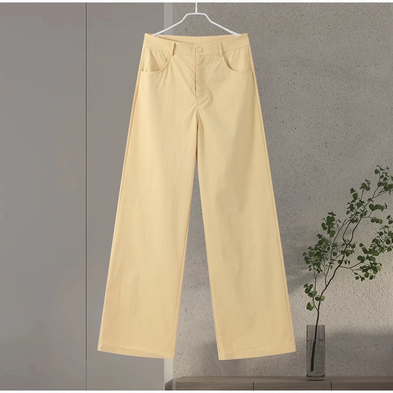 Street Fashion-Vest Pants