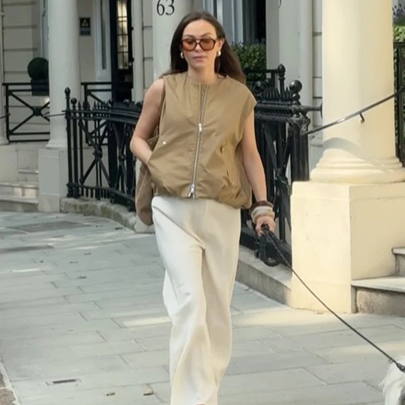 Maxi Coat - Lapel Pockets