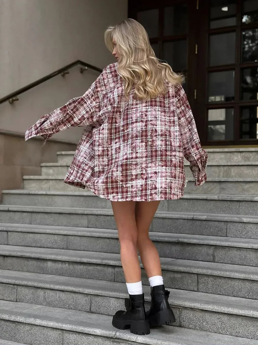 Spring  Autumn - Street Retro Shirt