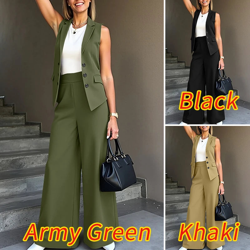 2 Pieces Sets - Elegant Working Women