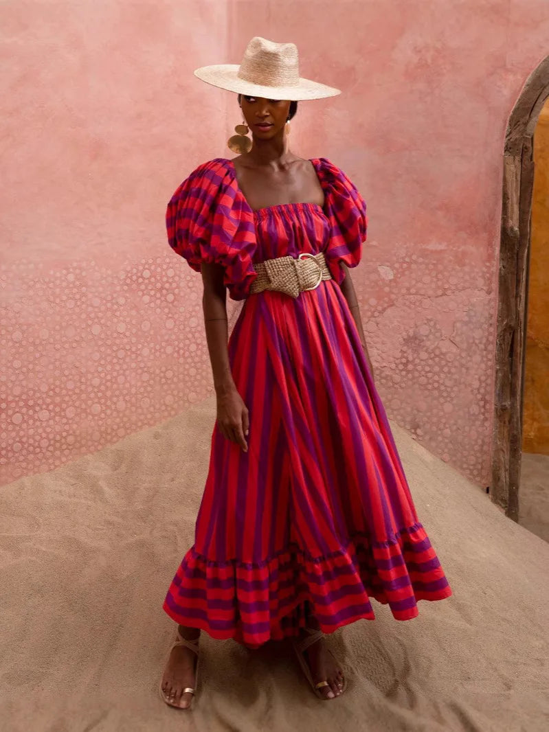 Print Beach Holiday Dresses Cover-Up