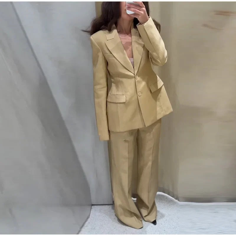 Suit Jacket - Woman Set Casual