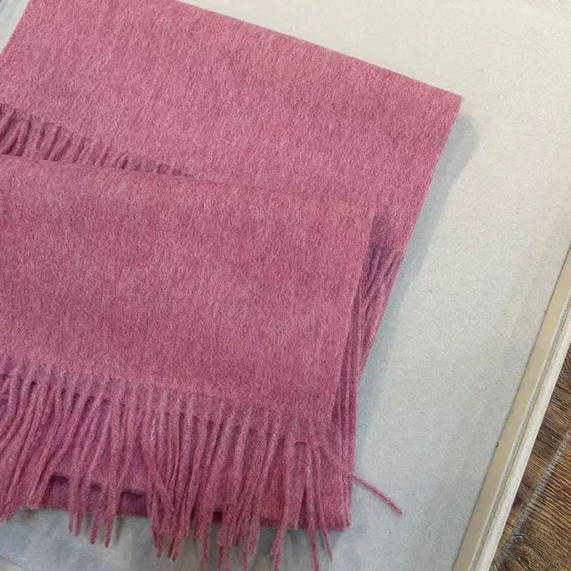 100% Wool Winter Scarf- Warm Cashmere Scarves