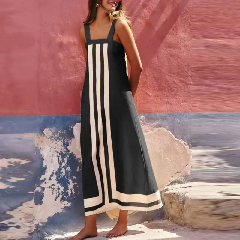 Beach Dress - Contrast Color