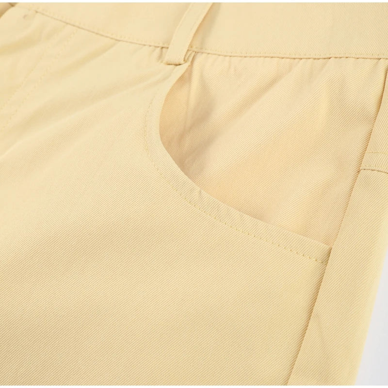 Street Fashion-Vest Pants