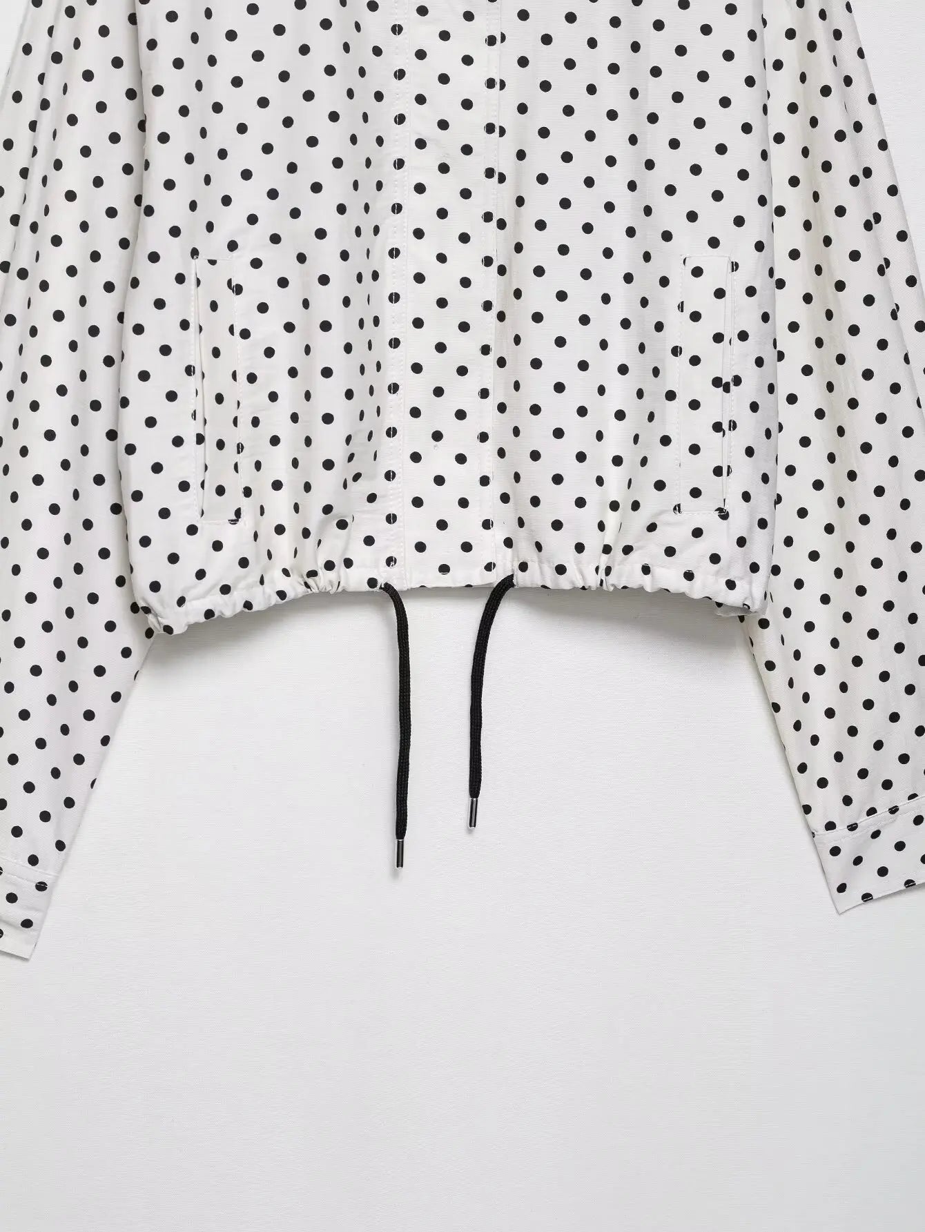 Casual Coats - Fashion Polka Dot Printed Jacket