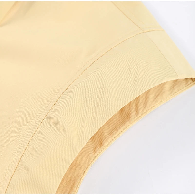 Street Fashion-Vest Pants