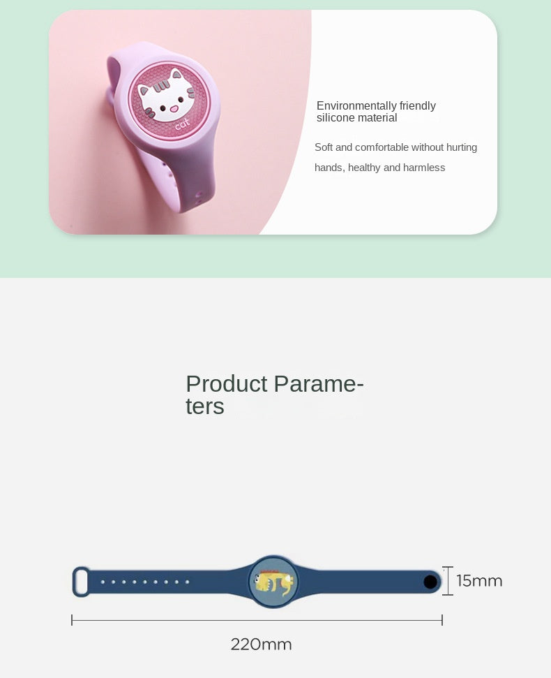 Mosquito Cartoon Children's Watch