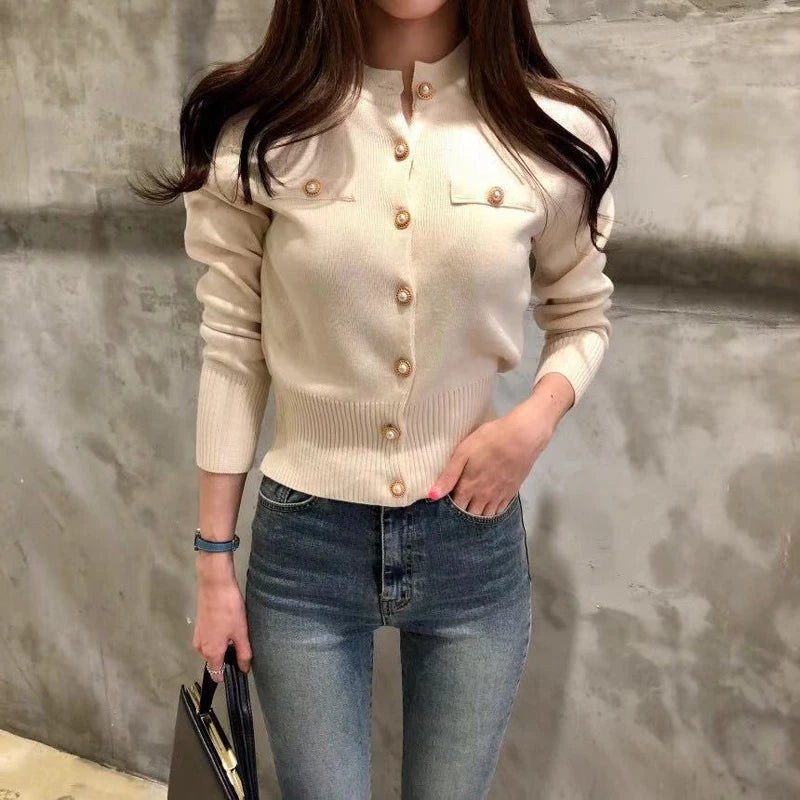Long Sleeve - Cardigans Knitted Coat