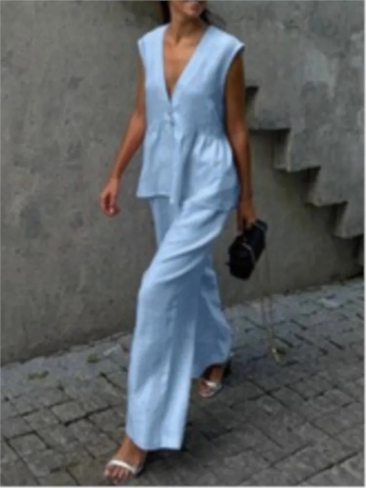 Top + Pants - Set Suits