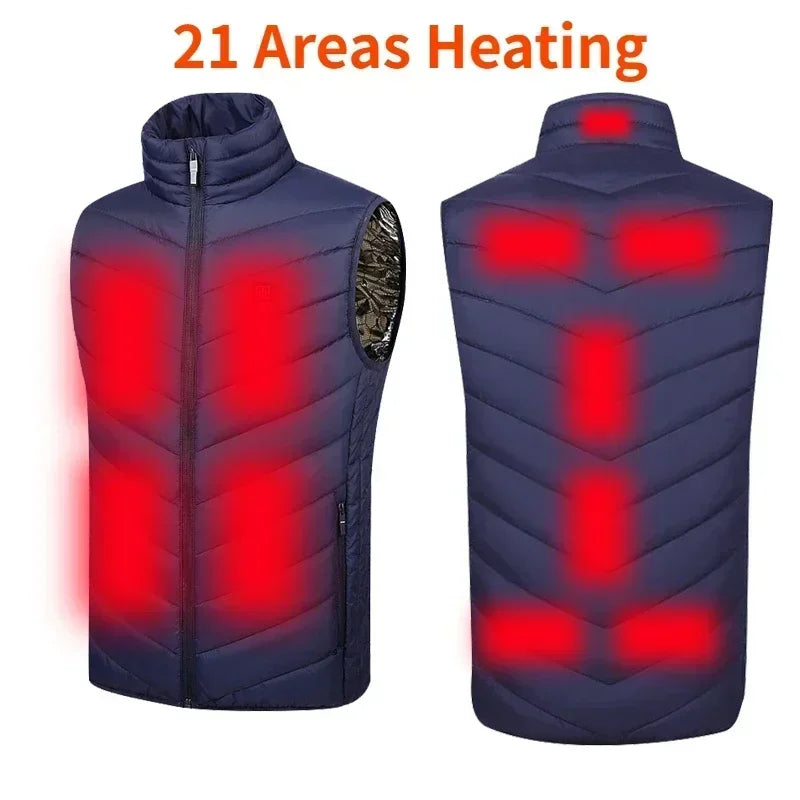 21 Zone Heating - USB Infrared Thermal Jacket